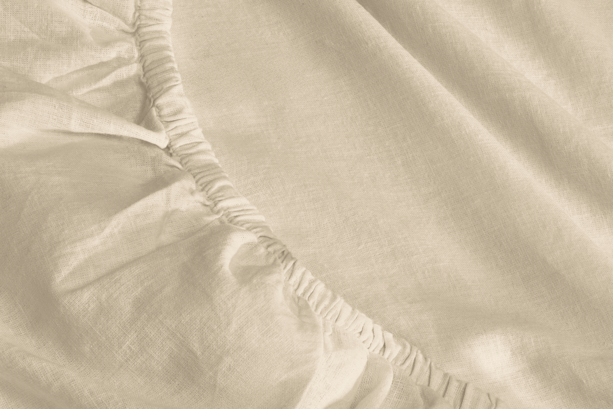 Linen Cotton Fitted Sheet - Image 5