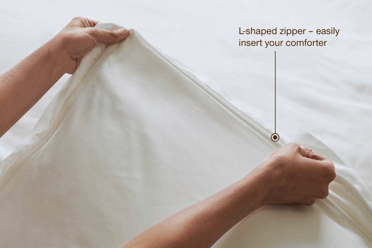 Cotton Percale Duvet Cover - Image 16